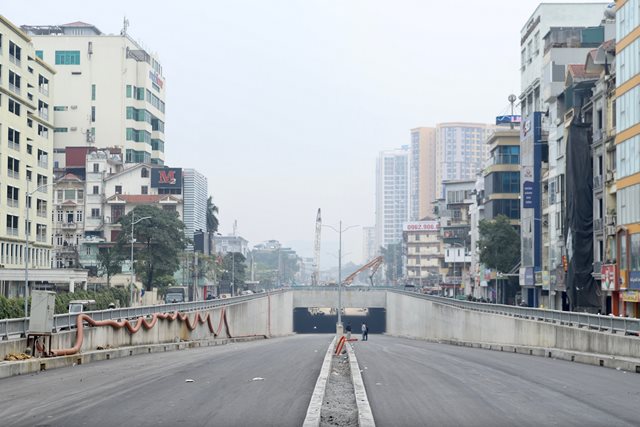 Từ 10/2, hầm chui Kim Đồng cho phép các phương tiện lưu thông